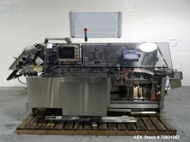Used Jones Model Legacy CSC Automatic Bottle Load Cartoner