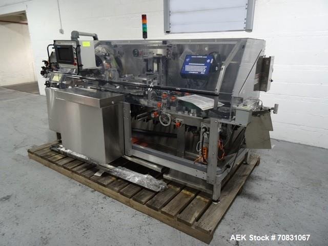 Used Jones Model Legacy CSC Automatic Bottle Load Cartoner