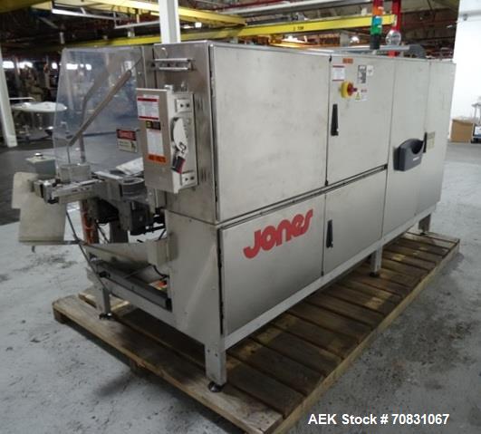Used Jones Model Legacy CSC Automatic Bottle Load Cartoner