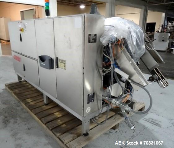 Used Jones Model Legacy CSC Automatic Bottle Load Cartoner