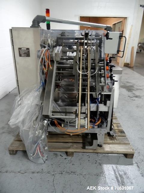 Used Jones Model Legacy CSC Automatic Bottle Load Cartoner
