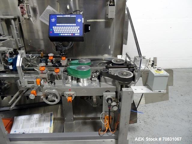 Used Jones Model Legacy CSC Automatic Bottle Load Cartoner