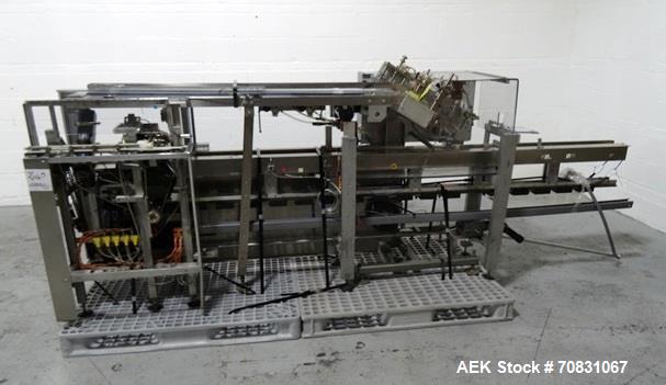 Used Jones Model Legacy CSC Automatic Bottle Load Cartoner