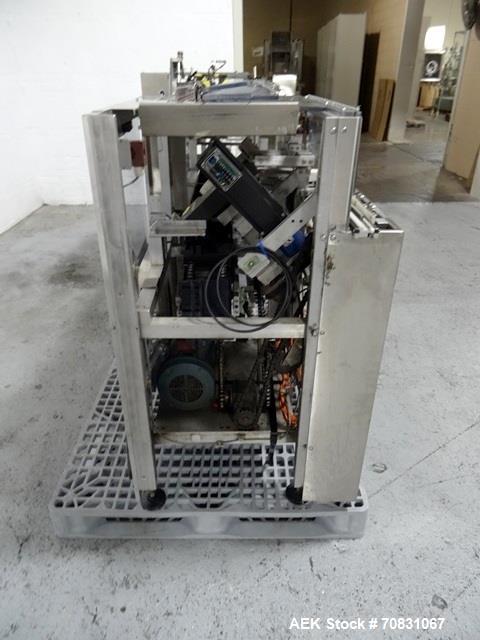 Used- Jones Model Legacy CSC Automatic Bottle Load Cartoner