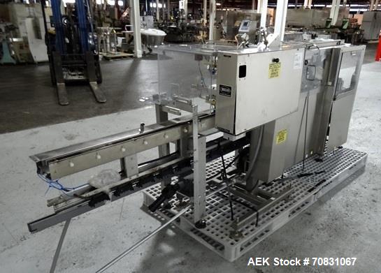 Used Jones Model Legacy CSC Automatic Bottle Load Cartoner