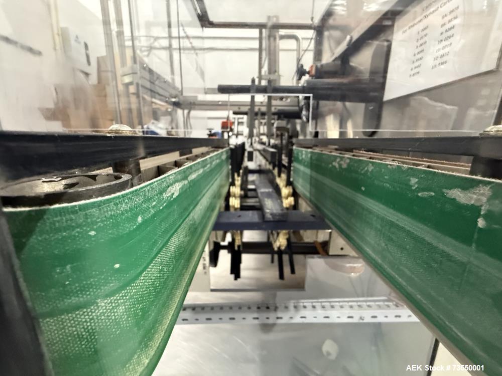 Used ACG Pam-Pac Automatic Horizontal Cartoner – Model K120i, 120 Cartons/Min