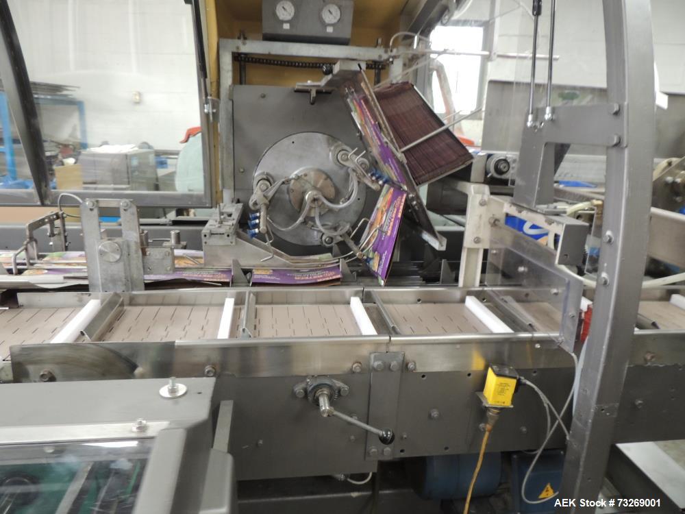 Buy Kliklok Concorde 200 Horizontal Cartoner – HMI, Nordson Glue, Bucket Infeed