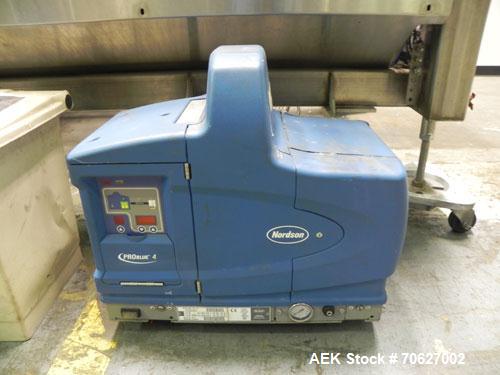 Used Kliklok (Woodman) Model SFR Automatic Horizontal Cartoner capable of speeds from 30 to 120 cartons per minute. 12" centers for a carton size range: Length - 2" to 10.2" or 50 mm to 260 mm, Width...