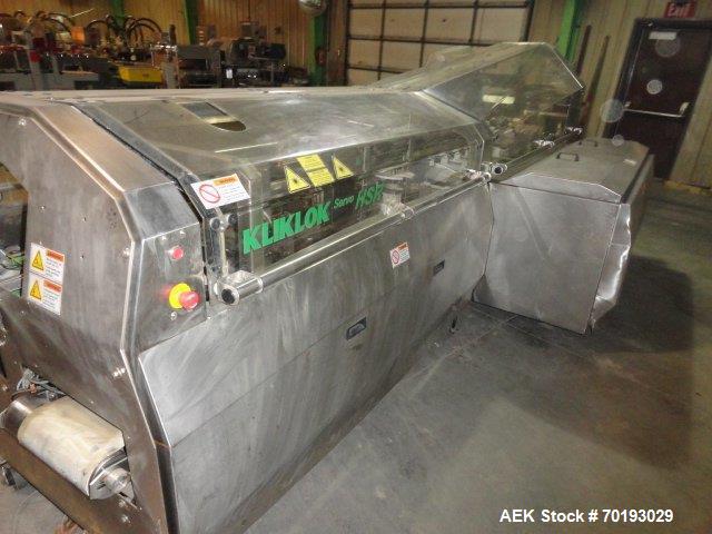 Used Kliklok Woodman Servo HSR Horizontal Cartoner