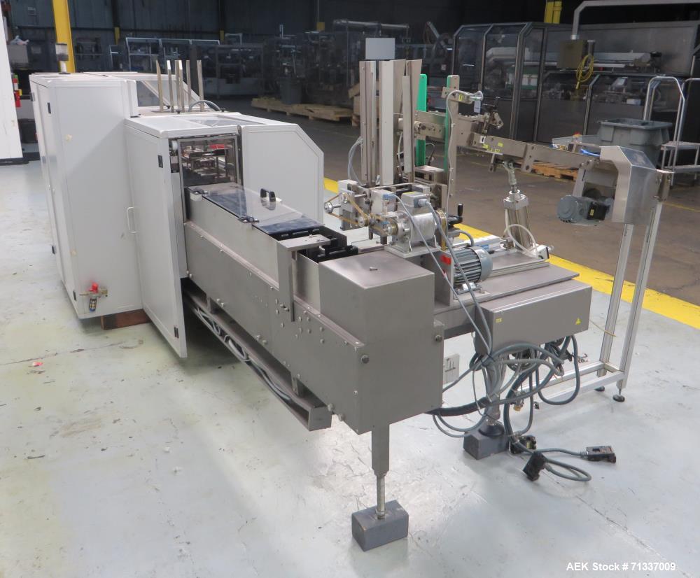 Used Klockner Model P-5/100 Automatic Horizontal Blister Pack Cartoner