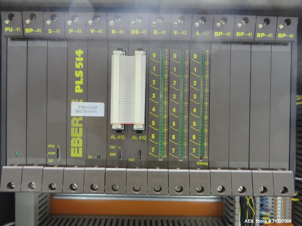 Used Klockner Model P-5/100 Automatic Horizontal Blister Pack Cartoner