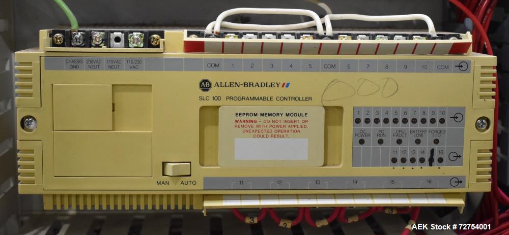 Langen Model B1-AL Automatic Cartoner with Nordson Hot Melt