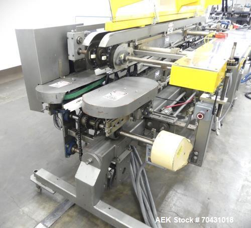 Used Langen B1-OL Horizontal Glue Cartoner – 120 CPM, 12" Centers, Glue System