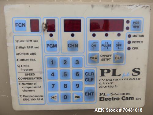 Used Langen B1-OL Horizontal Glue Cartoner – 120 CPM, 12" Centers, Glue System