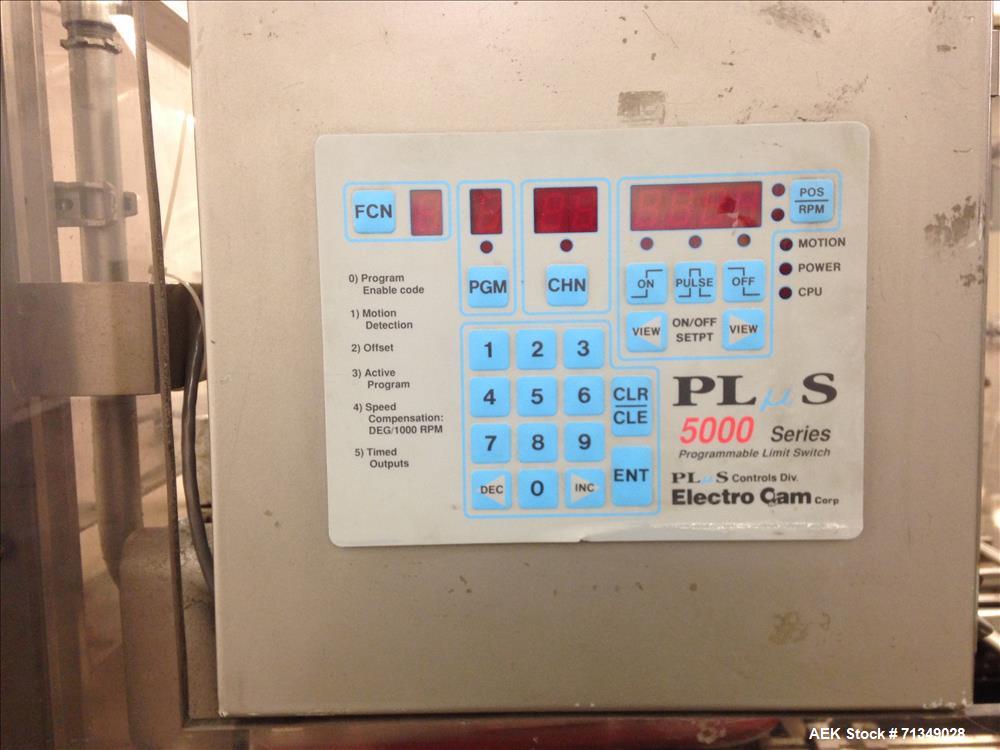 Used Langen B1-AL Automatic Horizontal Cartoner 6" Centers Hot Melt