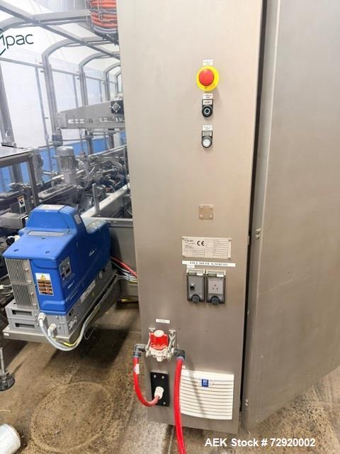 Used M-Pac Langen Maestro-I Automatic Horizontal Glue Cartoner with LSP Pouch Loader – Up to 300 Cartons Per Minute