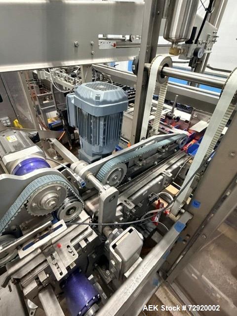 Used M-Pac Langen Maestro-I Automatic Horizontal Glue Cartoner with LSP Pouch Loader – Up to 300 Cartons Per Minute