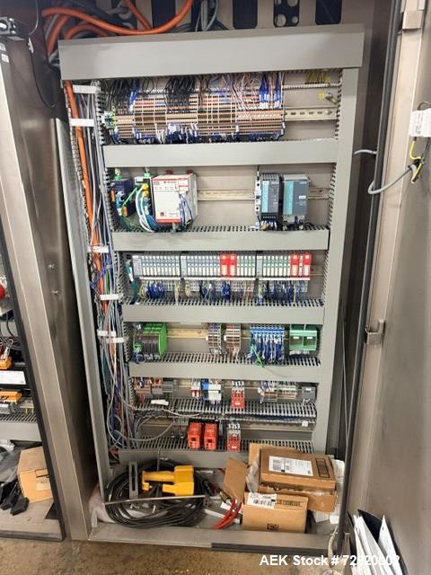Used M-Pac Langen Maestro-I Automatic Horizontal Glue Cartoner with LSP Pouch Loader – Up to 300 Cartons Per Minute