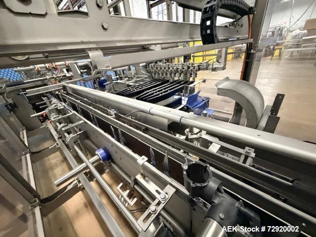 Used M-Pac Langen Maestro-I Automatic Horizontal Glue Cartoner with LSP Pouch Loader – Up to 300 Cartons Per Minute