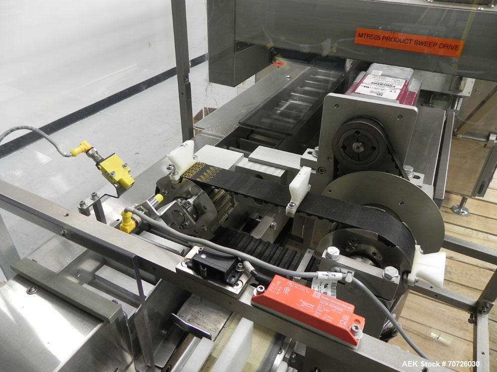 Used MGS Eclipse Servo Driven Horizontal Intermittent Motion Cartoner capable of speeds up to 90 cartons per minute. This machine is in excellent condition and has been lightly used. Application list...