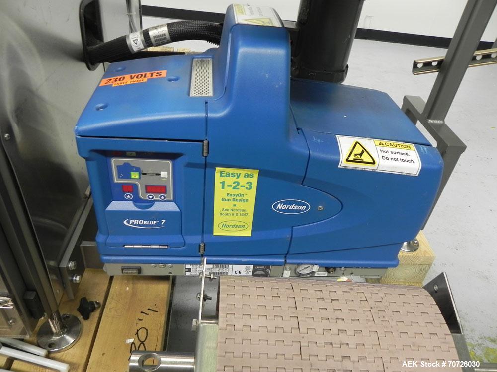 Used MGS Eclipse Servo Driven Horizontal Intermittent Motion Cartoner capable of speeds up to 90 cartons per minute. This machine is in excellent condition and has been lightly used. Application list...
