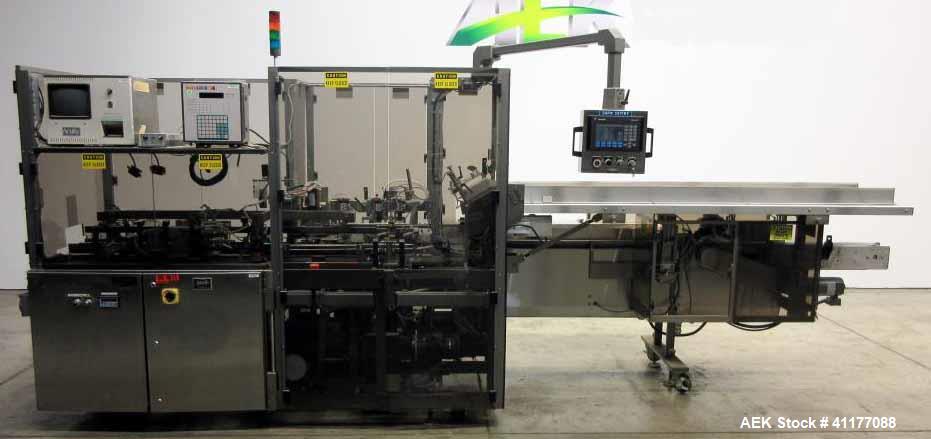 Used- MGS HIS-600 Bottle Automatic Cartoner