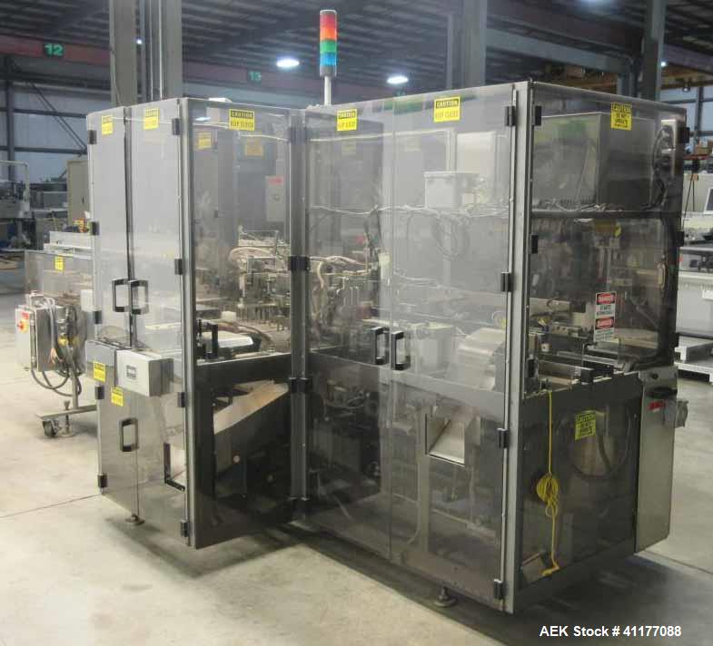 Used MGS HIS-600 Bottle Automatic Cartoner