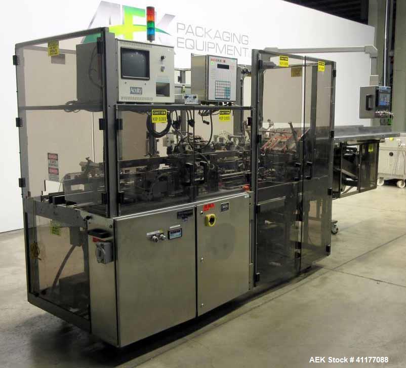 Used MGS HIS-600 Bottle Automatic Cartoner