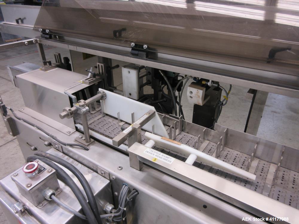 Used- MGS HIS-600 Bottle Automatic Cartoner