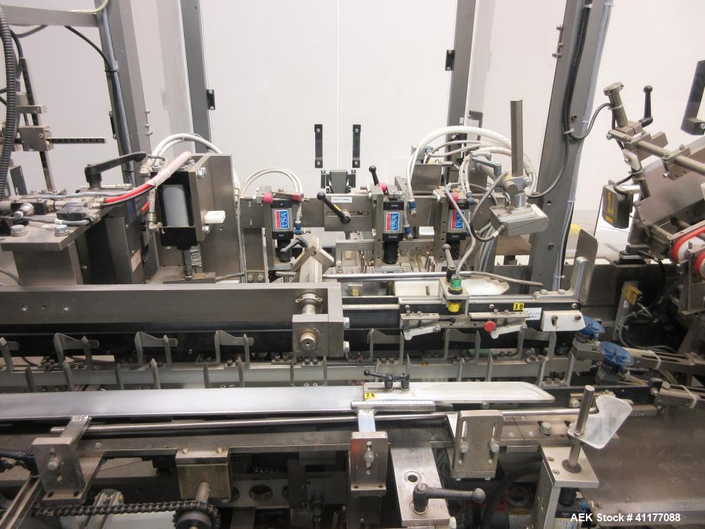 Used MGS HIS-600 Bottle Automatic Cartoner