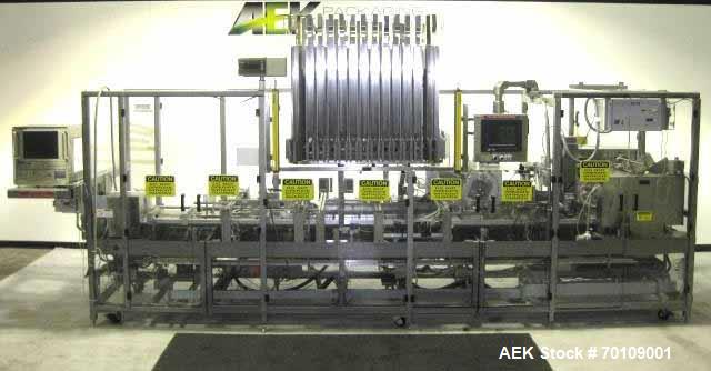 Used MGS Pharma Wallet Solid Dosage Packaging Line