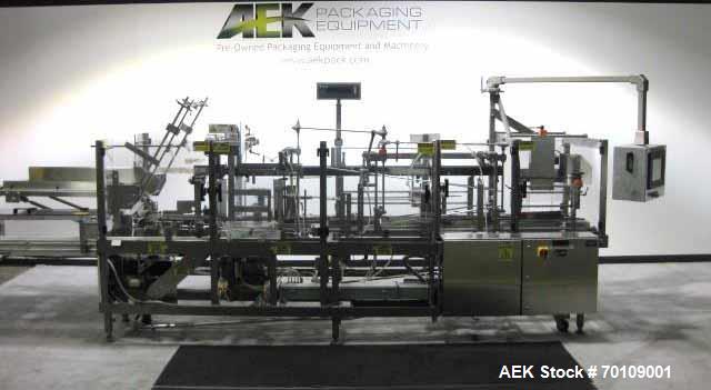 Used MGS Pharma Wallet Solid Dosage Packaging Line