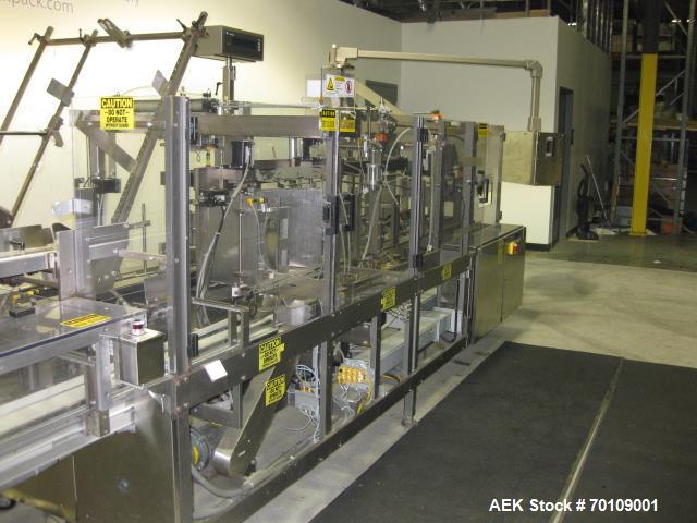 Used MGS Pharma Wallet Solid Dosage Packaging Line