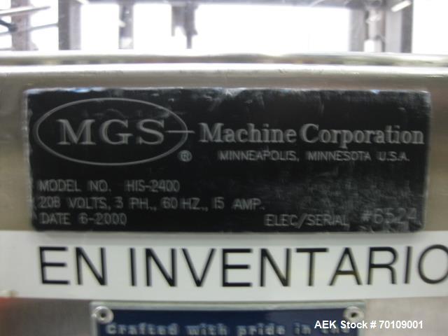 Used MGS Pharma Wallet Solid Dosage Packaging Line