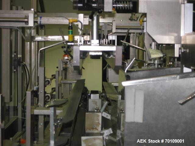 Used MGS Pharma Wallet Solid Dosage Packaging Line