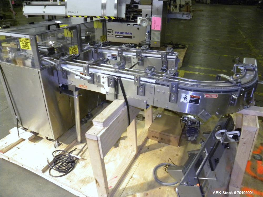 Used MGS Pharma Wallet Solid Dosage Packaging Line