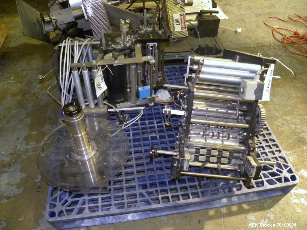 Used MGS Pharma Wallet Solid Dosage Packaging Line