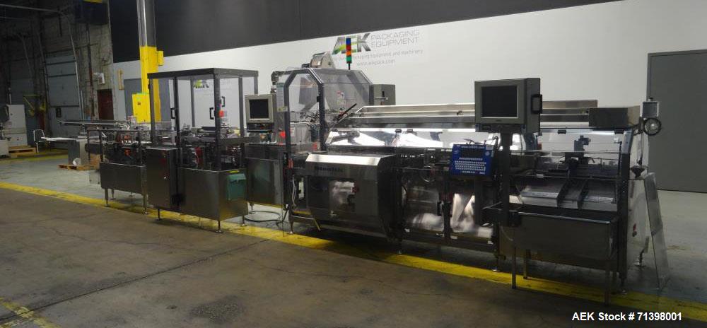 Used- MGS Stealth Automatic Horizontal Pharmaceutical Cartoner