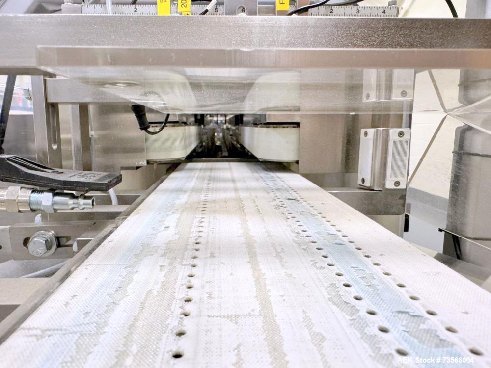 Used MGS Machine Stealth Horizontal Continuous Motion Cartoner, Serial# 14127, Year 2010. With Allen-Bradley PanelView Plus 1000, Nordson glue unit, panel & assorted parts.