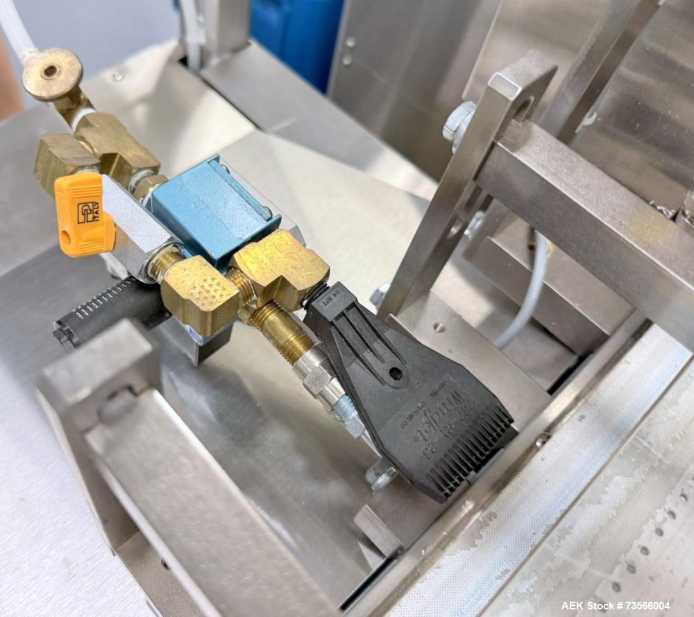 Used MGS Machine Stealth Horizontal Continuous Motion Cartoner, Serial# 14127, Year 2010. With Allen-Bradley PanelView Plus 1000, Nordson glue unit, panel & assorted parts.