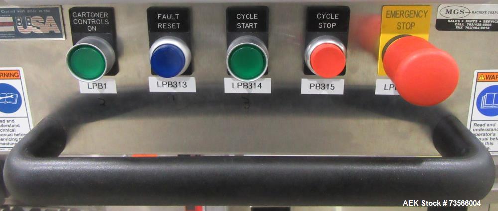 MGS Stealth Pharmaceutical Cartoner | Allen Bradley | Optel Vision | For Sale