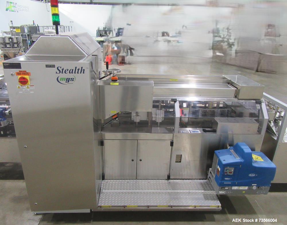 MGS Stealth Pharmaceutical Cartoner | Allen Bradley | Optel Vision | For Sale