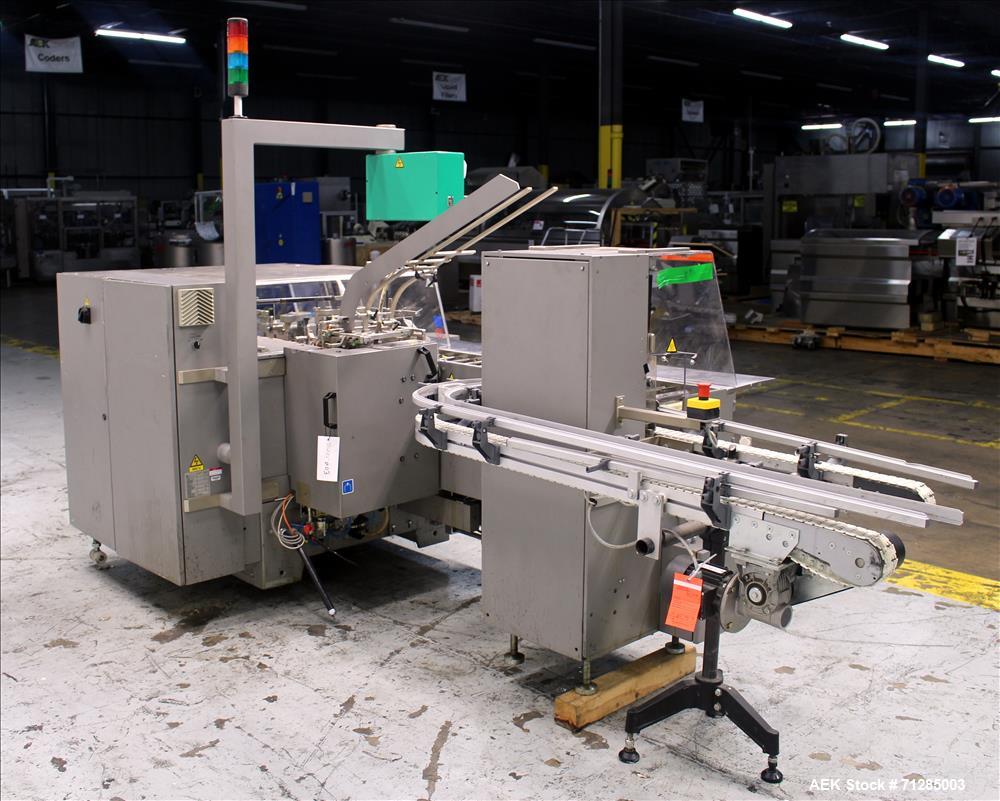 Used Marchesini Model BA 100 Automatic Horizontal Intermittent Motion Cartoner