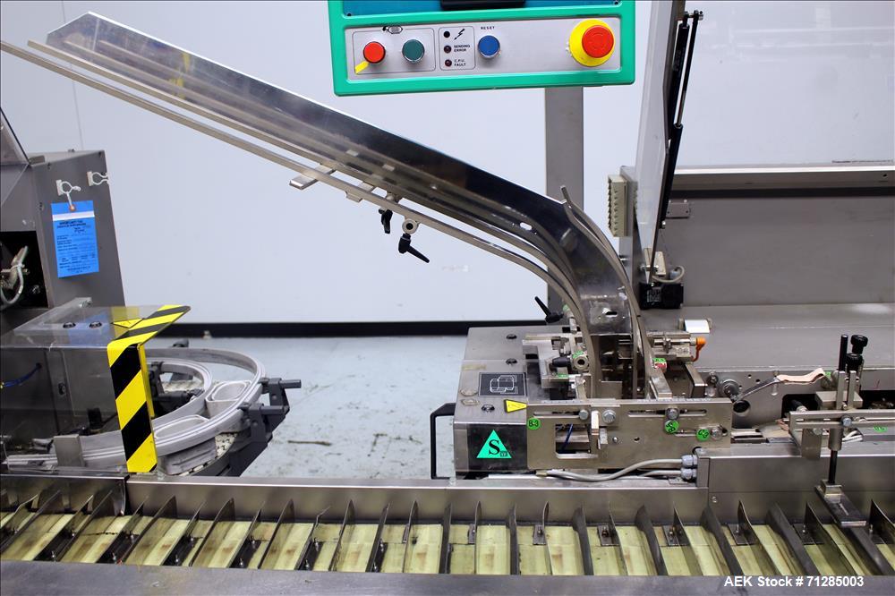 Used Marchesini Model BA 100 Automatic Horizontal Intermittent Motion Cartoner