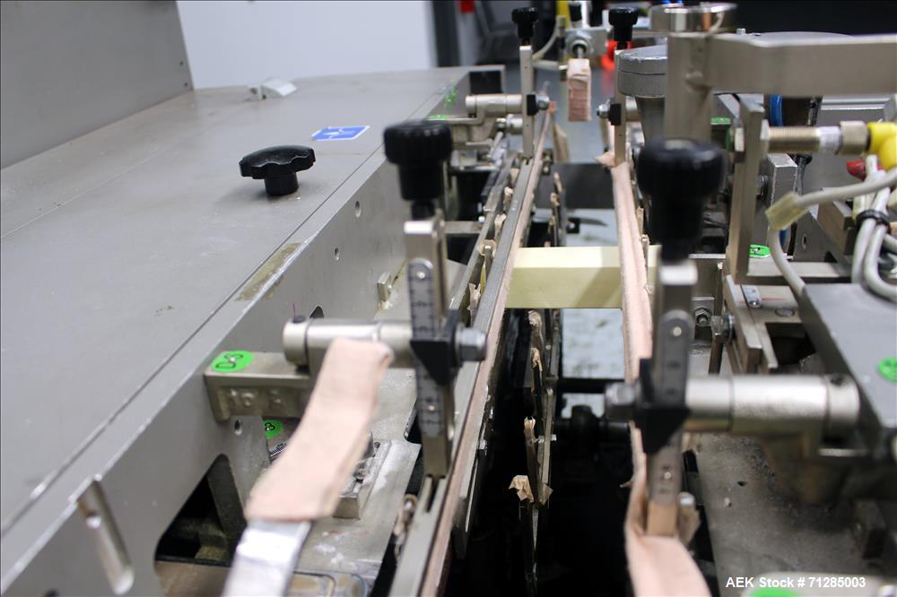 Used Marchesini Model BA 100 Automatic Horizontal Intermittent Motion Cartoner