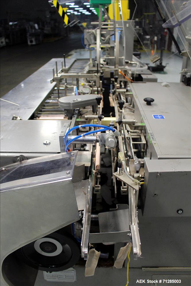 Used Marchesini Model BA 100 Automatic Horizontal Intermittent Motion Cartoner