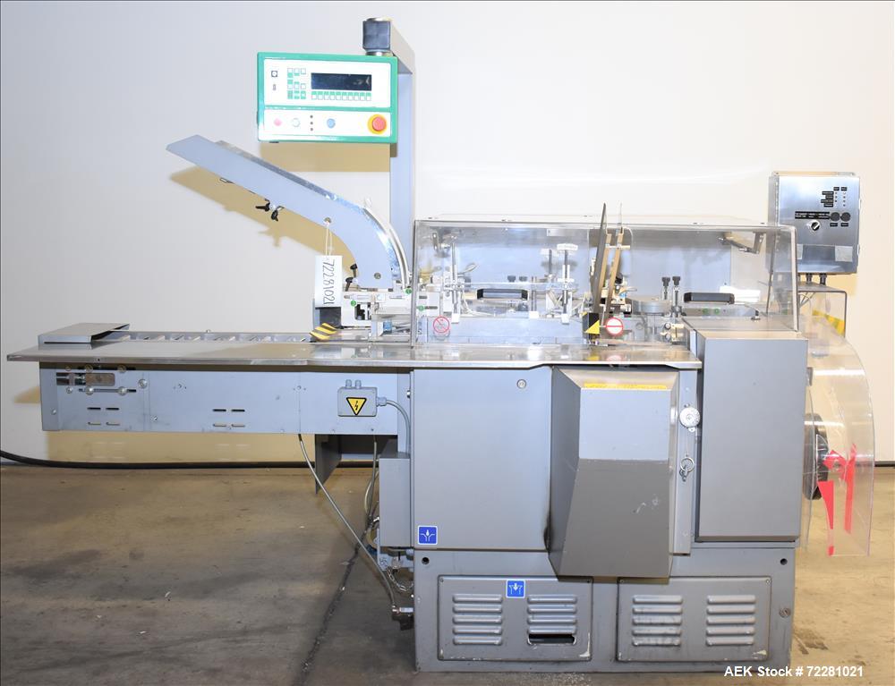 Marchesini Model BA100 Small Footprint Cosmetic/Cannabis Horizontal Cartoner