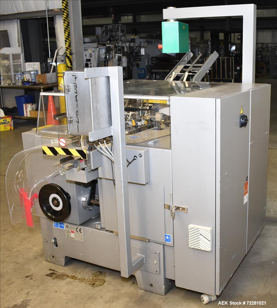 Marchesini Model BA100 Small Footprint Cosmetic/Cannabis Horizontal Cartoner