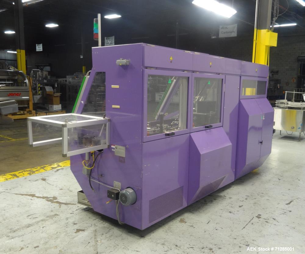Used Marchesini Model M 140 Automatic Horizontal Reverse Tuck Cartoner