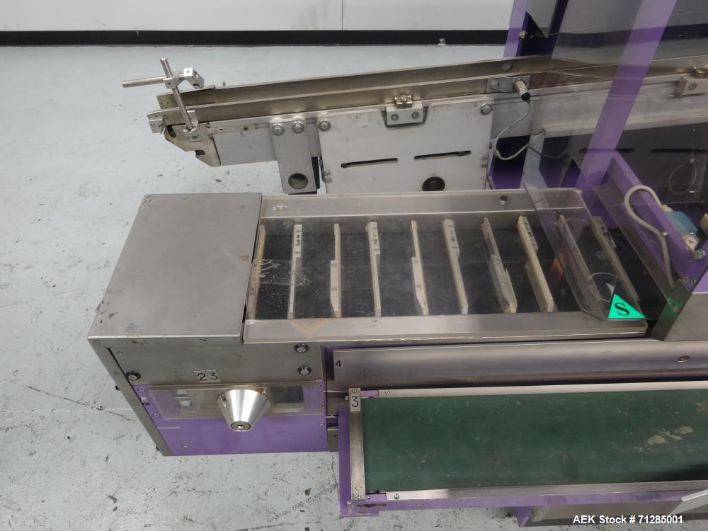 Used Marchesini Model M 140 Automatic Horizontal Reverse Tuck Cartoner